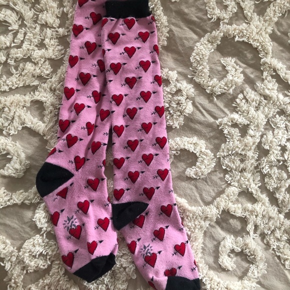 None Accessories - Tall Heart Socks! 💘❤️